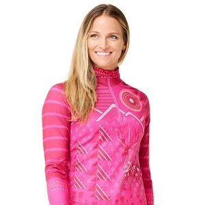 NWT Krimson Klover “Martina" 1/4 Zip Base Layer